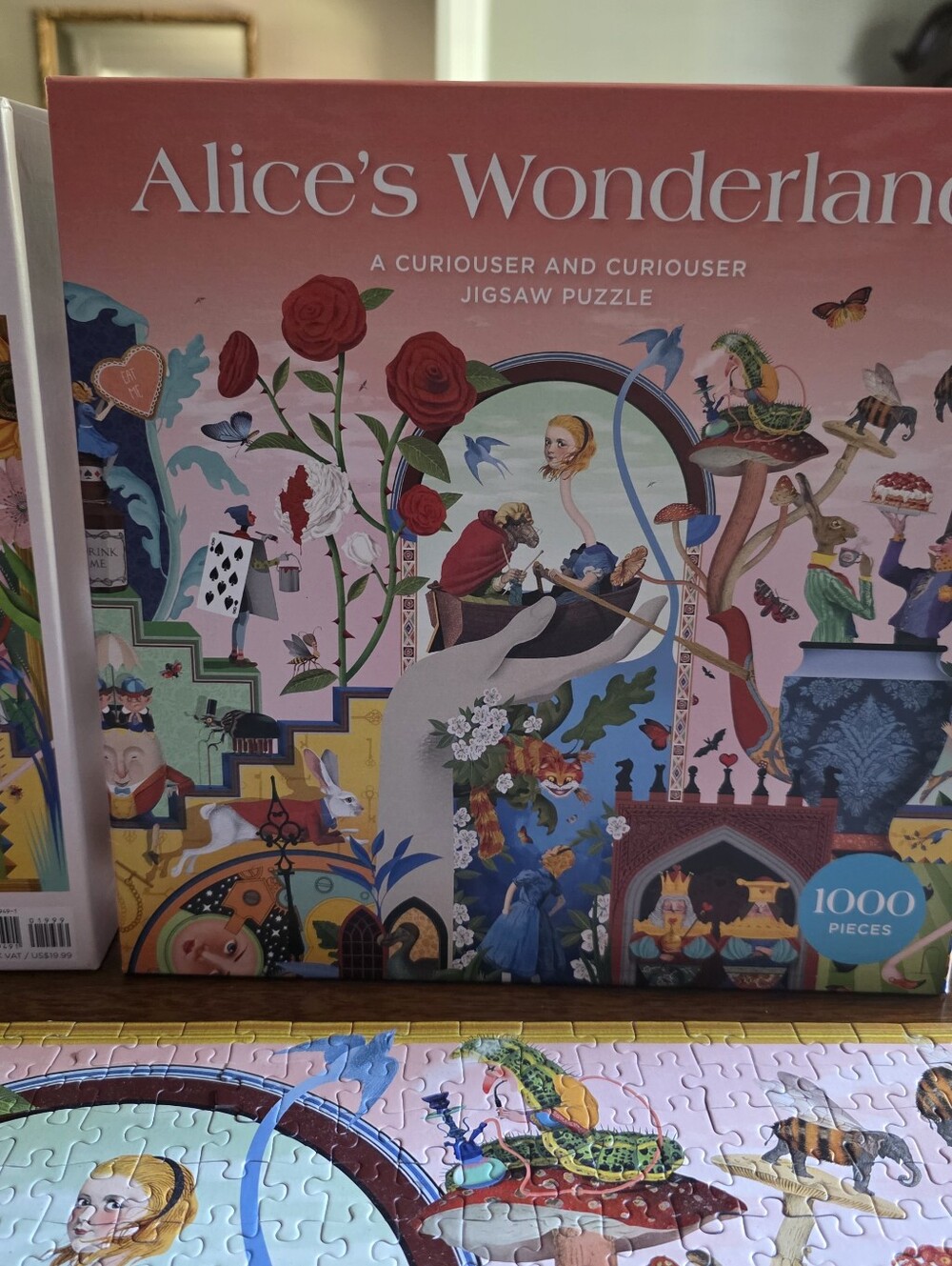 Alice's Wonderland 1000-Piece Jigsaw Puzzle Brett Ryder